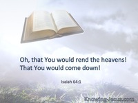 Isaiah 64:1